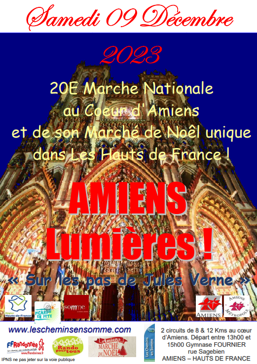 Affiche amiens lumieres 2024