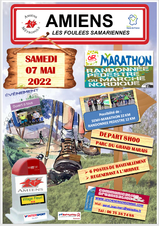 Affiche marathon 2023